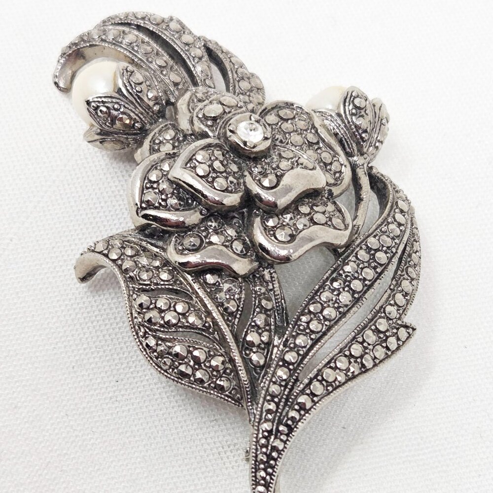 Vintage Avon Marcasite Brooch